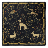 Jungle Tale Silk Pocket Square